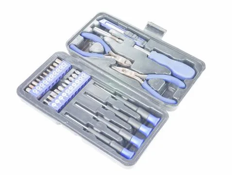 Set tools box 写真素材