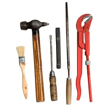 Set of tools do it yourself Foto stock