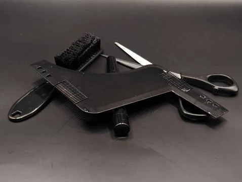A set of tools for hairdressing Stock Photos