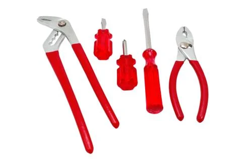 Set of tools Stock Photos