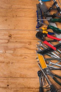 Set of tools Stock Photos