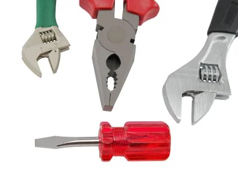 Set of tools Stock Photos