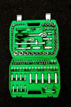 A set of tools Stock Photos