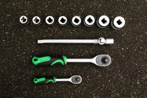 A set of tools Foto stock