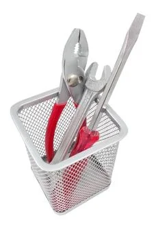 Set of tools Stock Photos