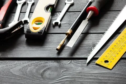 Set of tools for real professional Stock Photos
