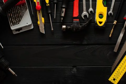 Set of tools for real professional Stock Photos