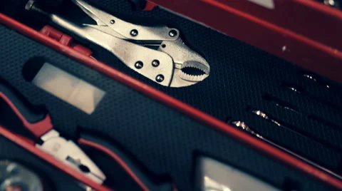 A set of tools for repair Stock Footage 57607209