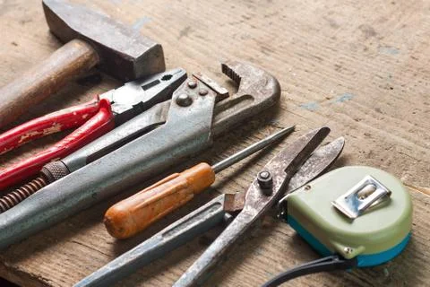 Set of tools for repair Stock Photos