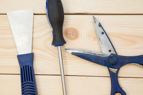 A set of tools for repair Stock Photos