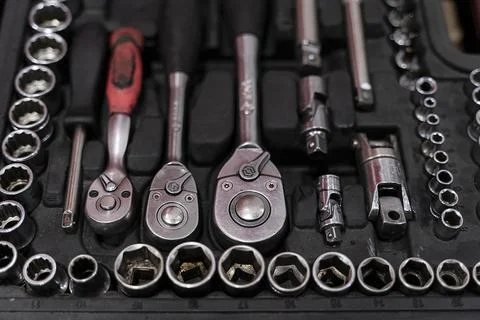 Set of tools for repair Stock Photos