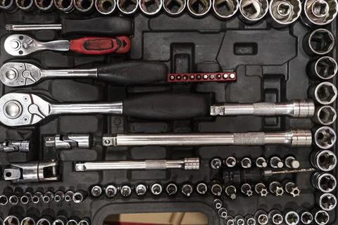 Set of tools for repair Stock Photos