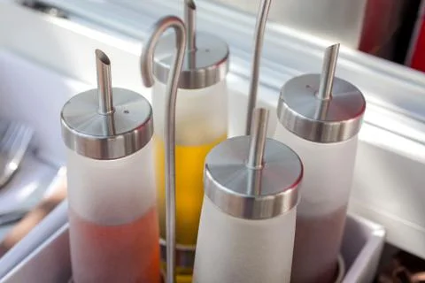 Set for toppings Stock Photos