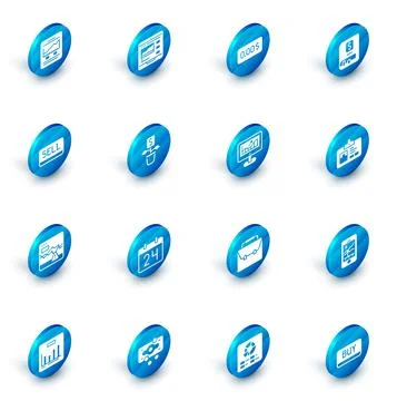 Set Trading courses, Zero cost, Financial book, Sell button, Failure stocks Stock Illustration