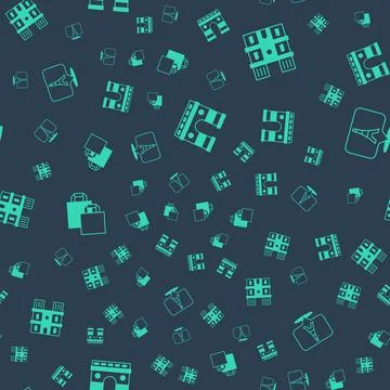 Set Triumphal Arch, Notre Dame de Paris, Paper shopping bag and Eiffel tower on Stock Illustration