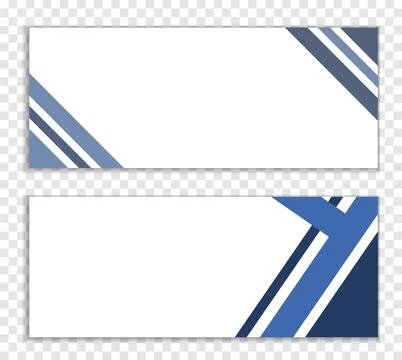 Set of two banners, templates, mockups with space for text and copy space. For Stock Illustration