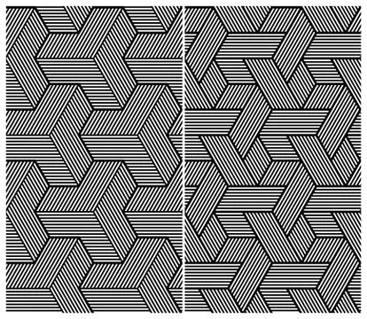 Set of two b&amp;w seamless patterns. abstract elements Stock Illustration