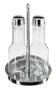 Set with two small bottles Stock Photos