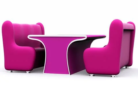 Set of two sofas and table set of two sofas and table Copyright: xZoonar.c... 写真素材