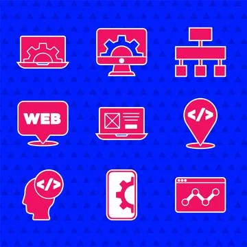 Set UI or UX design, Web development, Website statistic, Front end, and graphic Illustration