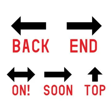 Set of universal arrow icon sign and symbol Vector illustration	 Illustrazione stock