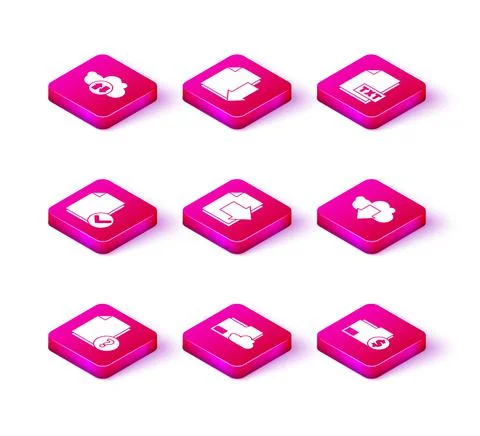 Set Unknown document, Cloud storage text folder, Document and check mark, Next Stock Illustration