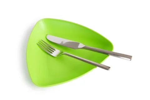 Set of utensils arranged on the table Fotos Stock