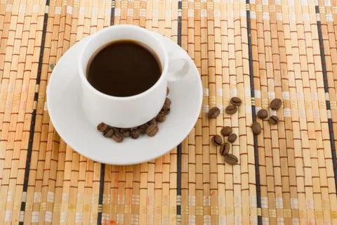 Set of utensils for preparing coffee Stock Photos