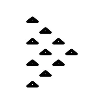 Set of vector arrows. Arrow icon. Arrow vector icon. Arrow. Arrows vector col Stock Illustration