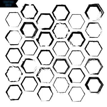 Set of vector black circles. Black spots on white background isolated. Spots for 库存插图