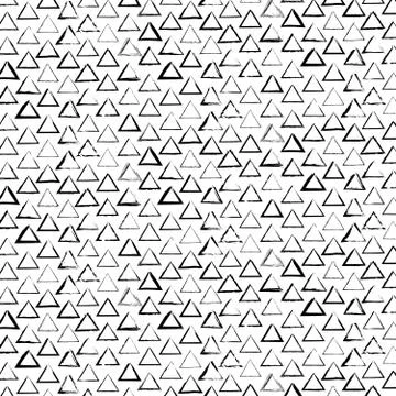 Set of vector black triangles. Black spots on white background isolated. Spots Stockillustratie
