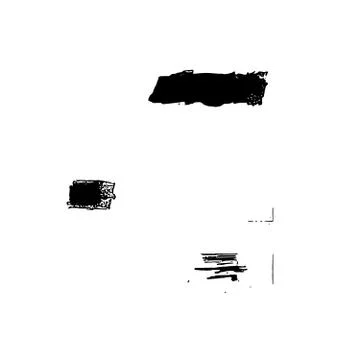 Set vector brush stroke grunge Stock Illustration