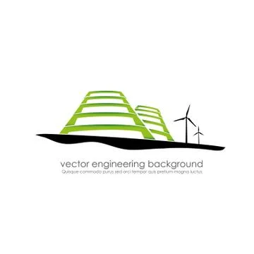 Set of vector buildings design Stock Illustration
