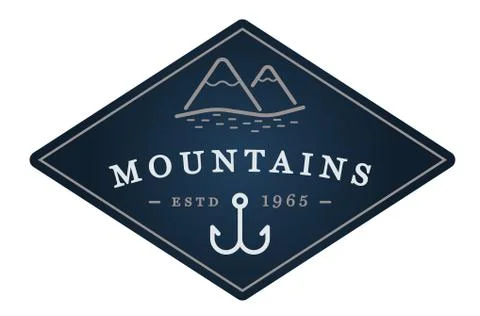 Set of Vector Camping Camp Elements and Outdoor Activity Icons Illustration c Stock Illustration