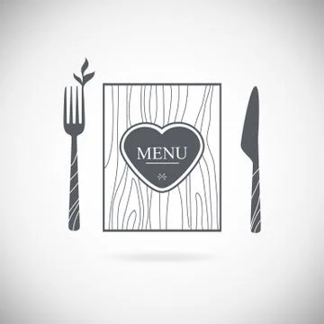 Set vector cutlery icons Stock Illustration