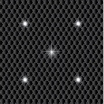 Set of Vector glowing light effect stars bursts with sparkles on transparent bac Stock Illustration