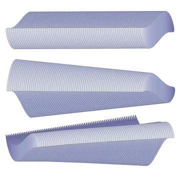 Set vector Guilloche elements for certificate or diploma and currency design 스톡 일러스트