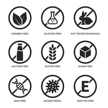 Set of vector icons Stock Illustration