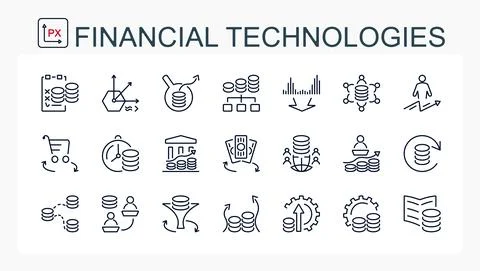 A set of vector icons from the ruler Stock Illustration