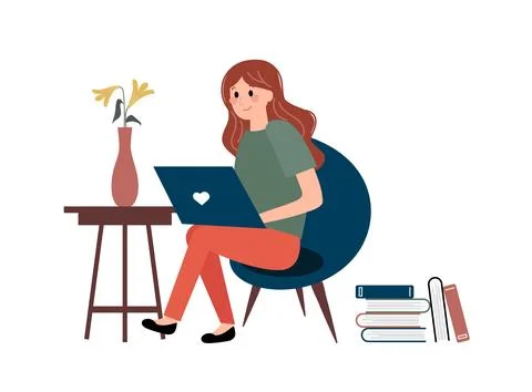 Set Vector Illustration business studying elements and people in flat design Illustrazione stock