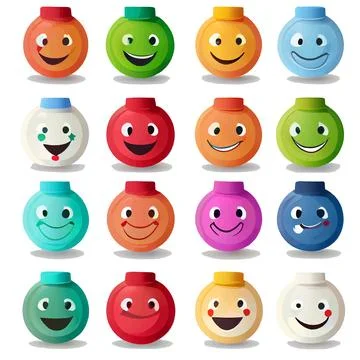 Set vector illustration of reduce waste concept isolate white イラスト素材