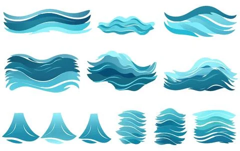 Set vector illustration of table multi colored lamp isolate on white background Illustrazione stock