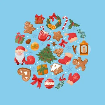 Set of vector illustrations in cartoon style. Isolated on white background Stock Illustration