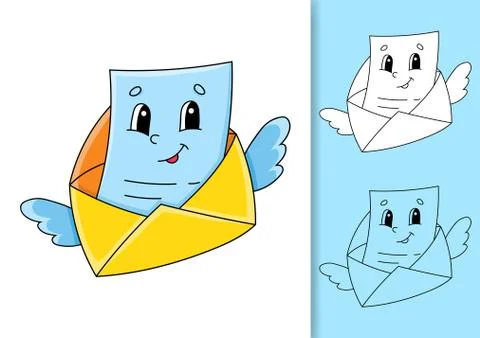 Set of vector illustrations isolated on white and colored background. Design  Stock Illustration