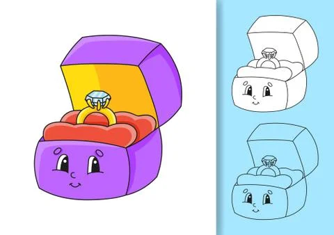 Set of vector illustrations isolated on white and colored background. Design  Stock Illustration