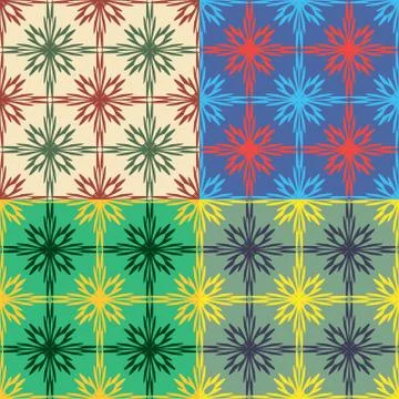 Set of vector seamles Illustration