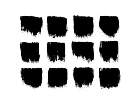 Set of vector square backgrounds for text. Stock Illustration