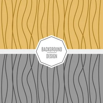 A set of vector stylish fashionable patterns of patterns in silver and gold c イラスト素材