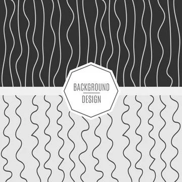 A set of vector stylish fashionable patterns of patterns in silver and gold c イラスト素材