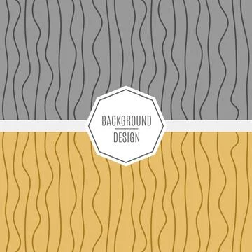 A set of vector stylish fashionable patterns of patterns in silver and gold c Stock Illustration